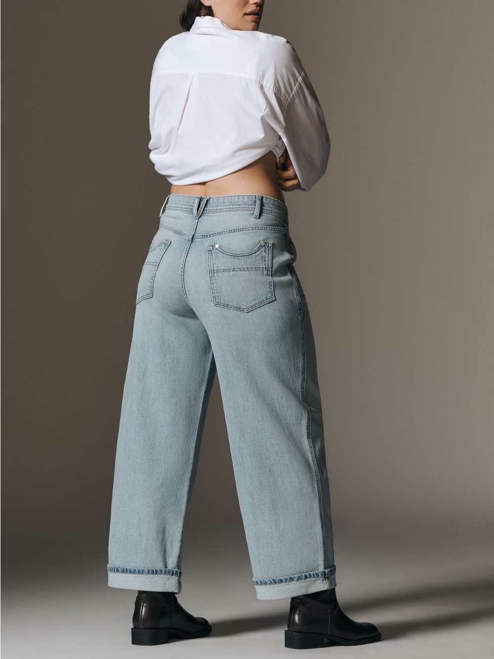 Anthropologie Light Blue Boyfriend Jeans